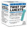 Prodigy Twist Top Lancets (100/Box)